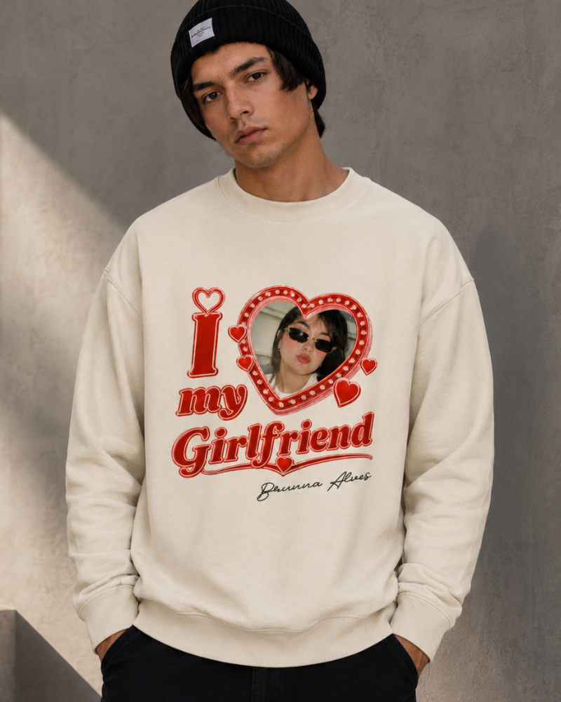 I Love My GirlFriend (and Boyfriend) - Moletom