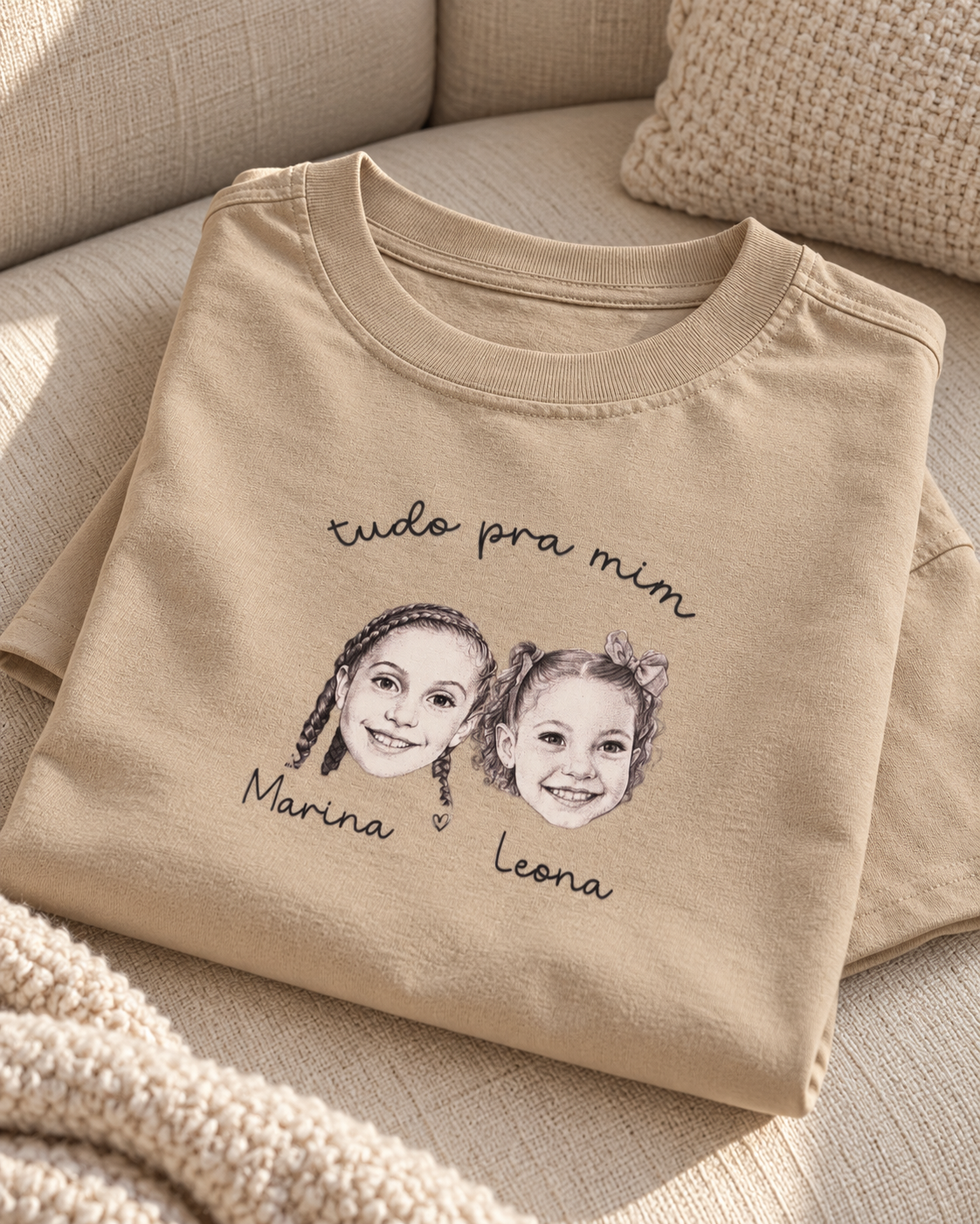Camiseta Minhas Obras de Arte - Até 4 Pessoas