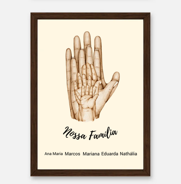 Nossa Família - Quadro